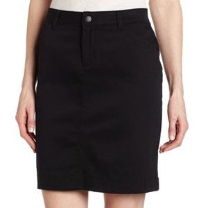 Dickies cotton twill stretch pencil skirt